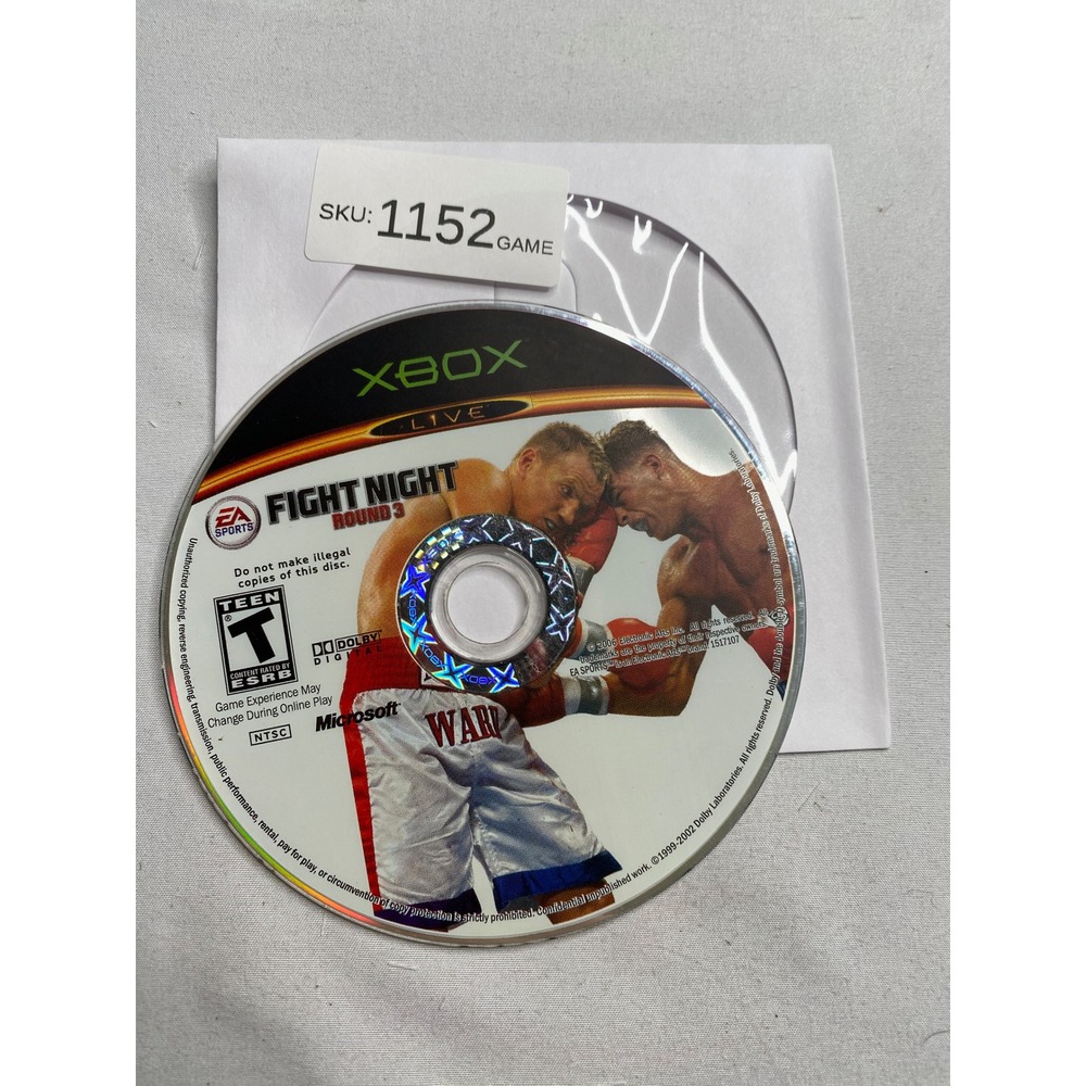 EA Sports Fight Night Round 3 for the original Microsoft Xbox